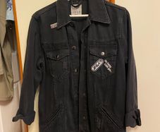 Denim Oversize Jacket, size 8