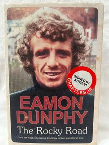 SIGNED Eamon Dunphy The Road Road / First Edition / Football Pundit / HB