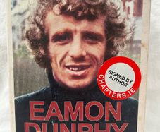 SIGNED Eamon Dunphy The Road Road / First Edition / Football Pundit / HB