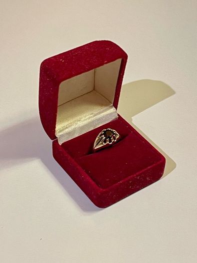 9ct Gold Garnet Ring