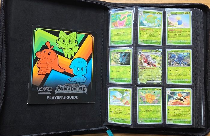 Pokemon Paldea Evolved Complete Master Set