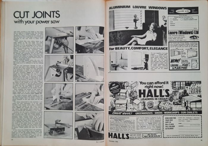 Vintage Do It Yourself Magazine - September 1970.