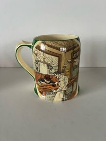 Guinness mcaffee mug, small chip, rare