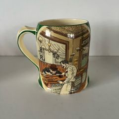 Guinness mcaffee mug, small chip, rare