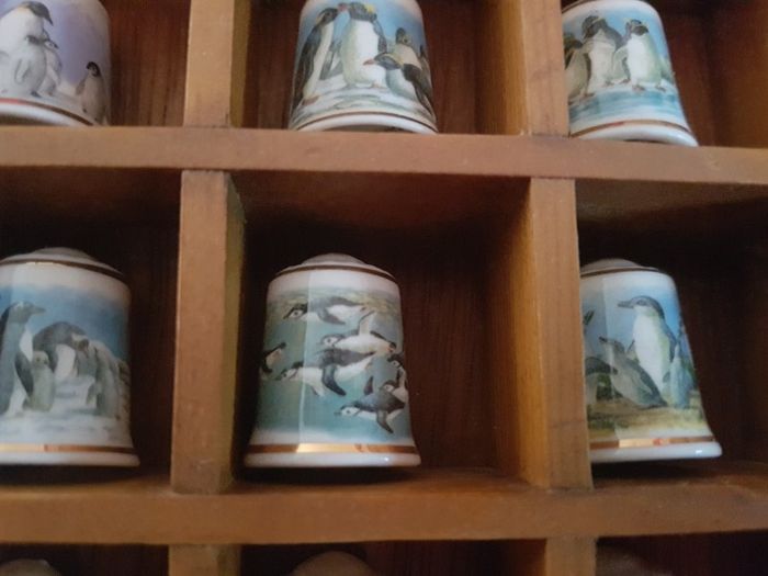 Collection of Penguin Thimbles