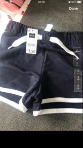 Girls BNWT shorts age 6/7