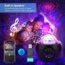 BIG SALE Star Lights Projector, 3 in 1 LED Night Galaxy Starry Light Projector for Bedroom, Space Projector Decorative Galaxy Light Sky Star Lite Bluetooth USB Colour Changing Music Night Light for Kids Adults Image 2