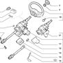 Lower Steering Shaft (Fiat Punto 188 99/05) Image 3