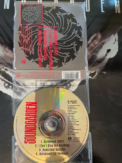 Soundgarden - The Videos & CD's: Badmotorfinger (Rusty Cage / Outshined / Jesus Christ Pose)