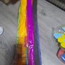 large bundle coloured crepe paper Image 2