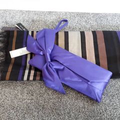 Evening bag and matching scarf/ wrap
