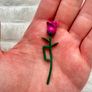Vintage Rose flower approx. 5.5 cm. Barbie Ken Replacement Used Please see phtos Image 9