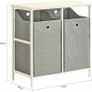 Double Laundry basket Free-standing Laundry Image 2