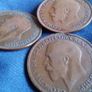 1915 George V Pennies. Image 6