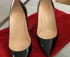 Louis Vuitton black patent Shoes
