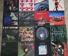 Vinyl Job lot - Alice in Chains, The Cure, SP, MSP, Muse, Kiss, Judas Priest