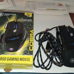 Overdrive Gaming Cobra Ergo RGB Wired Gaming Mouse  4 DPI Modes, Macro Buttons