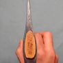 Custom Handcrafted "Ultralight" Mirror-Polished Bushcraft Hatchet Image 3