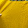Yellow Egyptian sequinned embellished maxi kaftan Image 8
