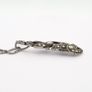 Vintage 925 Sterling Silver & Marcasite Necklace Image 6