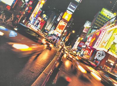 New York Time Square canvas picture , 900 x 900mm