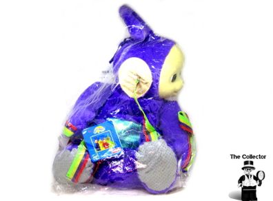 Very Rare VintageTeletubbies Tinky Winky Purple Big Hug Backpack Plush Bag 1996 New Still in Factory Packaging Golden Bear Vintage 90s