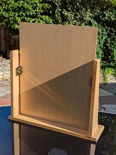 Large Bevelled Dressing Table Swing Mirror - 50 x 48cm