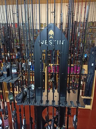 Fishing bait rods lines reels waders lures feeds jackets rod holders and other fishing gear