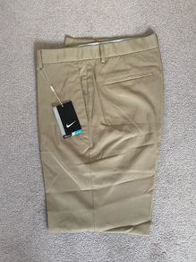 Beige Nike Golf trousers