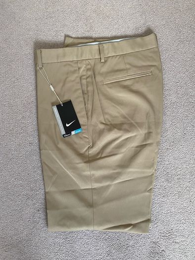 Beige Nike Golf trousers