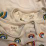 Bundle of 13 short sleeve baby bodysuits Image 8