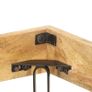 Bed Frame Solid Mango Wood 12x200 cm Image 6