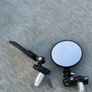 Foldable round bar end mirrors Image 3