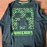 long sleeve 2 Minecraft tshirts, new, 7-8 years ild Image 3