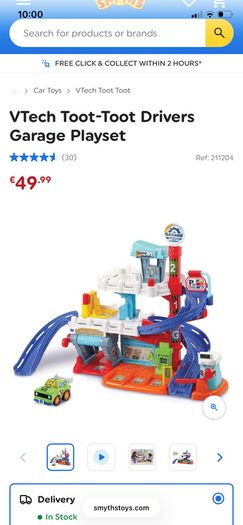 VTech Toot-Toot Drivers Garage Playset