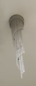 Italian Glass Chandelier