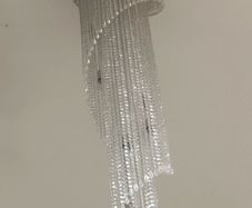 Italian Glass Chandelier