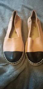 Pink And Black Shoes