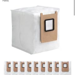 Vacuum Bags Replacement for eufy for Omni E25/E28 Robot Vacuum Cleaner Parts, Large Capacity Dust Bags(10 Pack)