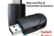 USB Wireless Bluetooth 5.0 Transmitter &amp; Receiver Adapter 3.5MM AUX Audio Music