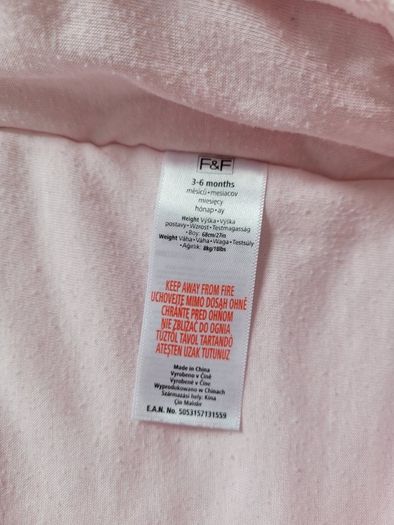 F&F Baby Snowsuit 3-6 months