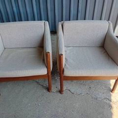 Pair of Mid Century Armchairs
