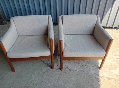 Pair of Mid Century Armchairs