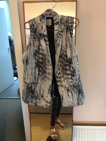 sleeveless blazer