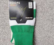 BNWT Hoops Green Football Socks