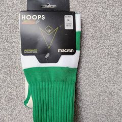 BNWT Hoops Green Football Socks