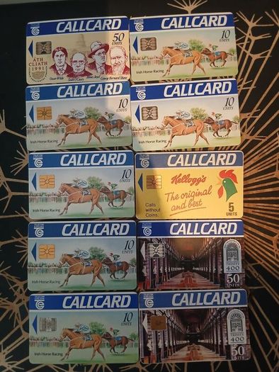 205 different Irish callcards