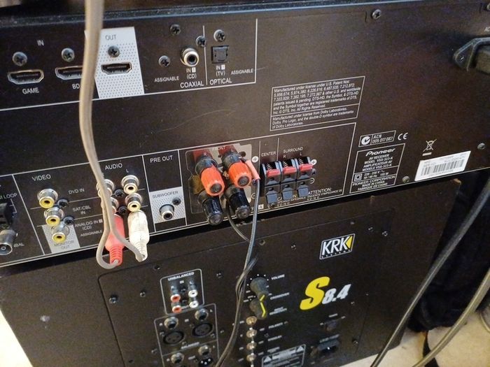 Pioneer receiver amplifier for repair or parts