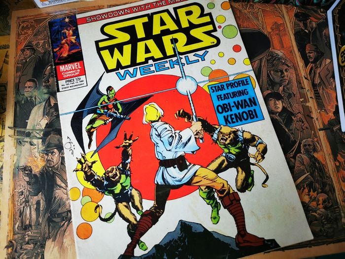 Star Wars Weekly ! Issue #103 ! Featuring OBI-WAN KENOBI ! 1980 ! by Marvel UK !