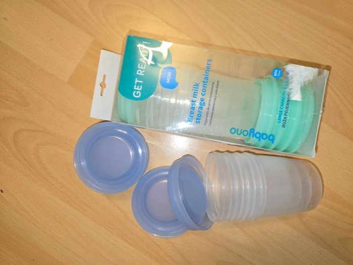 Babyono breast milk storage containers